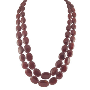 Real Natural Ruby Necklace