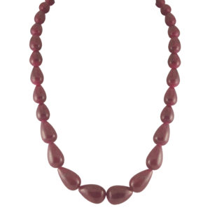 Simple Ruby Necklace