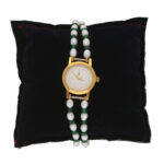 Sea-Blue Oval Pearl Watch