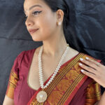 Eeshani 1 Line Pearl Necklace