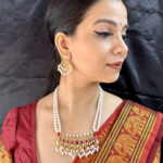 Harita 2 Lines Pearl Necklace
