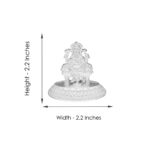Ganesha Silver Idol