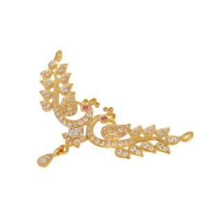 22KT Charu Style Traditional Gold Pendants