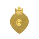 22KT Dadhichi Style Traditional Gold Pendants