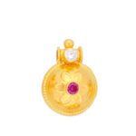 22KT Baijayanthi Style Traditional Gold Pendants