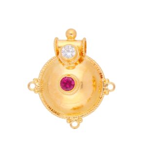 22KT Aashita Style Traditional Gold Pendants