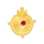 22KT Eashta Style Traditional Gold Pendants