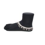 60 Grams Viaana Enamel Silver Payal