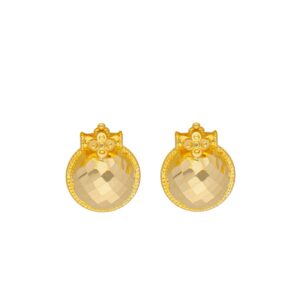 22KT Style Cluster Gold Pendants