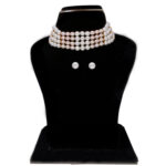 Jabala 4 Lines Pearl Choker