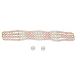 Jabala 4 Lines Pearl Choker