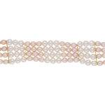 Jabala 4 Lines Pearl Choker