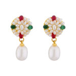 Graceful Drop Pearl Earrings