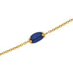 22kt Gold Blue Sapphire Bracelet