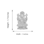 Ganesha Silver Idol