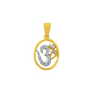 Om Diamond Pendant