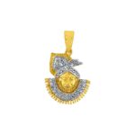3.38 Grams 18Kt Diamond Pendant