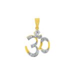 Om Diamond Pendant