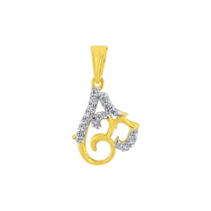 Om Diamond Pendant