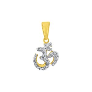 Om Diamond Pendant