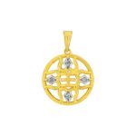 Trishul Diamond Pendant