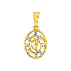 Om Diamond Pendant
