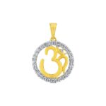 Om Diamond Pendant