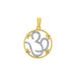 Om Diamond Pendant