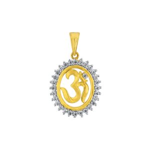 Om Diamond Pendant