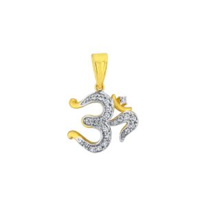 Om Diamond Pendant