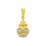 Kalash Diamond Pendant
