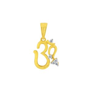 Om Diamond Pendant