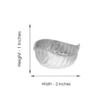 Pure Silver Leaf Diya By Sri Jagdamba Pearls