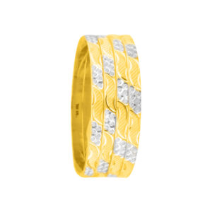 BIS hallmarked 22k (916) Gold Bangle's 49.51 Grams