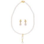 Royal Pearl Pendant Set