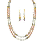 Multicolored Classic Pearl Set