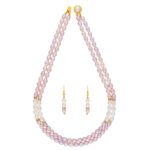 Crusty Pearl Necklace Set