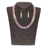 Crusty Pearl Necklace Set