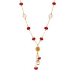 22KT Gold Ruby Chain