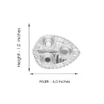 76 Grams Pooja Silver Thali