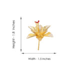 6 Grams Silver Pooja Flower