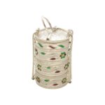56 Grams Silver Tiffin Box