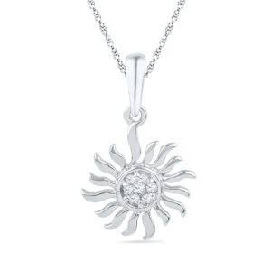 Cyra Diamond Pendant