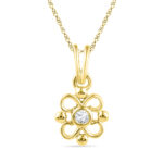 18 kt Gold & Diamond Pendant