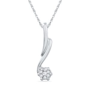 0.050 Carat Diamond Pendant