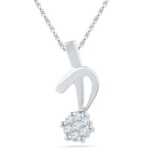 0.070 Carat Diamond Pendant