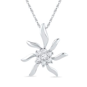 0.070 Carat Diamond Pendant