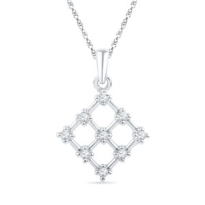 0.080 Carat Diamond Pendant