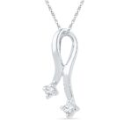 0.050 Carats Diamond Pendant