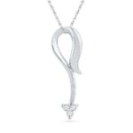 0.030 Carat Diamond Pendant